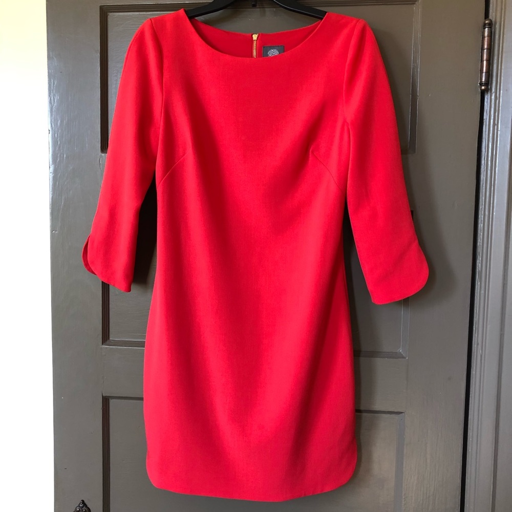 Vince camuto sheath dress, Coral